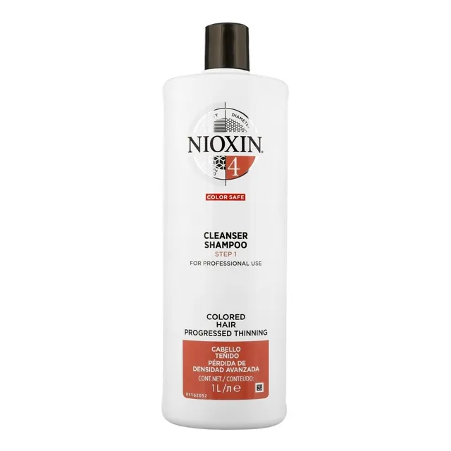 Nioxin-4 Shampoo Densificador Para Cabello Teñido 1000ml