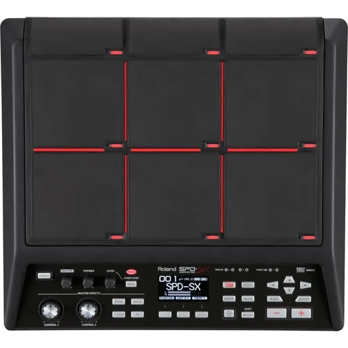 Batería electrónica Roland Spd Sx Sampling Pad con color negro