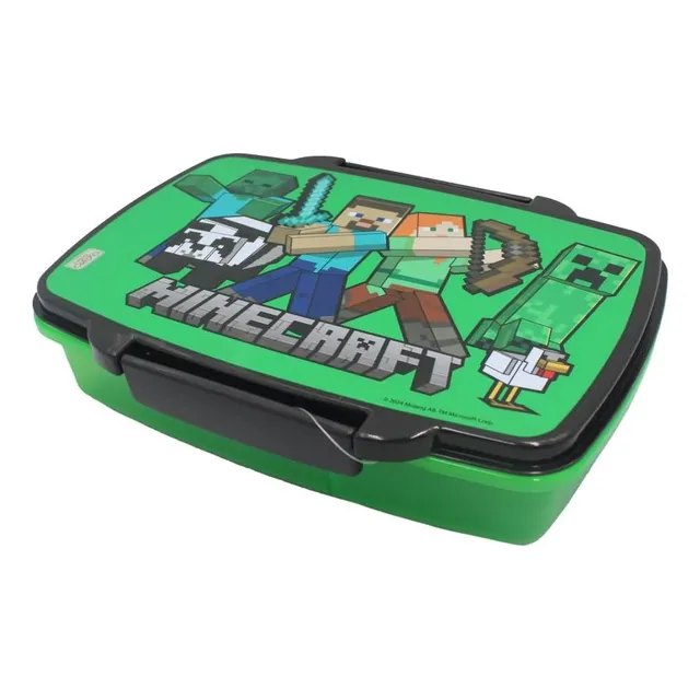 Lunchera Box Personajes Con 3 Divisiones Hermetico Cresko