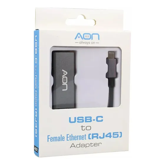 Adaptador Convertidor Gigabit Usb Tipo-c A Ethernet Lan Rj45