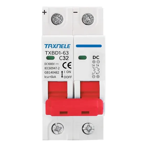 Disjuntor Bipolar Dc Cc 32a 1000v Corrente Contínua S /solar