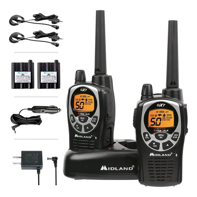 Radios Midland 36 Millas H2o A Prueba De Agua Gxt1000 Vp4
