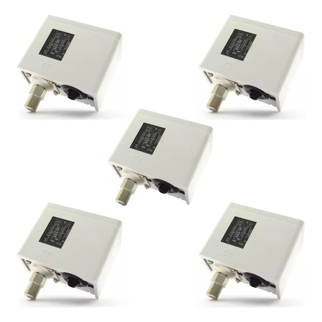 Kit 5 Pressostato Hlp110 1 À 10 Bar Diferencial 1 À 3 Bar