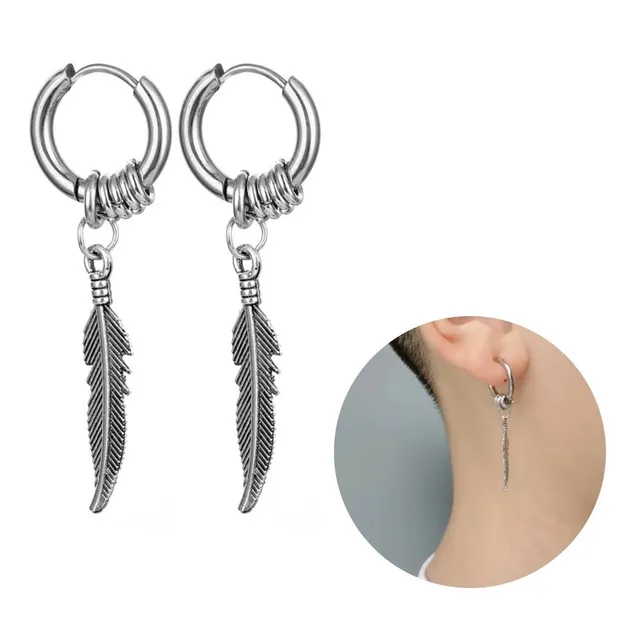 Aretes Hombre Pendiente Piercing Colgante Mujer Candonga Ace