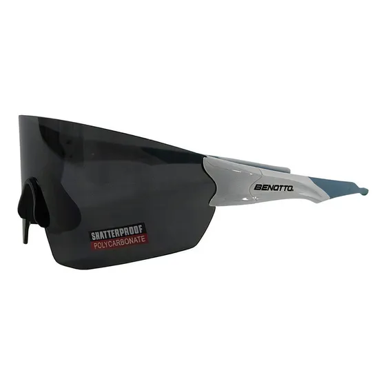 Lentes Blanco/azul Mica Negro Protección Anti-uv Benotto
