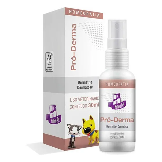 Pro-derma Homeopatia 30ml P/ Cães E Gatos