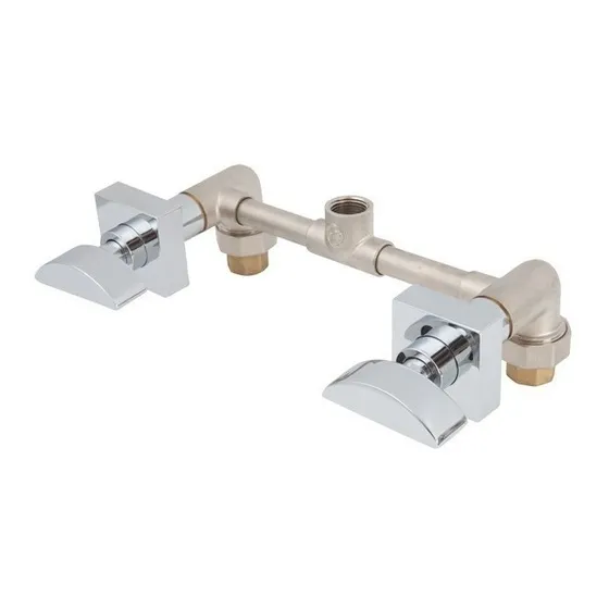 Griferia Ducha Doble Fp Luna Llave Ducha Doble Lujo Fp