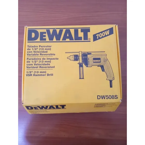 Taladro Eléctrico Marca Dewalt Modelo Dw508s