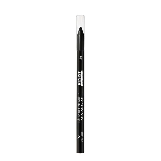 Delineador Gel Resist Vogue Negro Efecto Mate