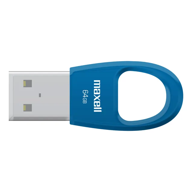 Pendrive Maxell Key Flix 64gb Usb 2.0 Azul