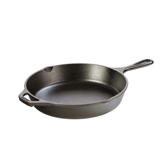 Lodge L8sk3 Sartén Previamente Curado, 26 Cm Color Negro
