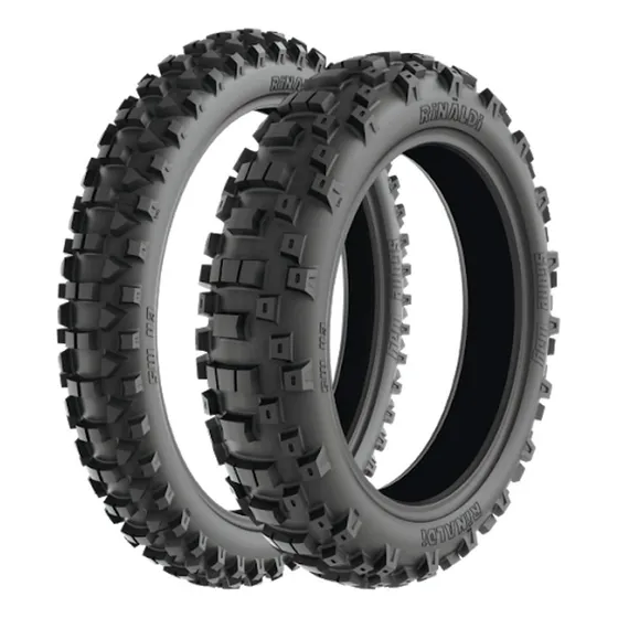 Par Pneu Trilha Cross 140/80-18 + 90/100-21 Sw43 Rinaldi
