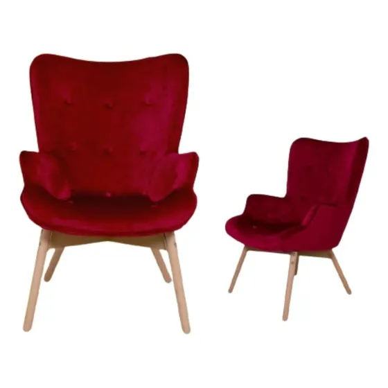 Sillas Poltronas  Leanna Pach Roja Colores, Anarilla