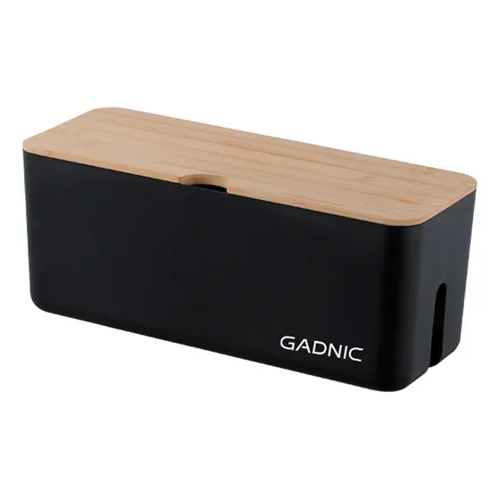 Caja Organizadora De Cables Gadnic Zapatilla Decoración Orden
