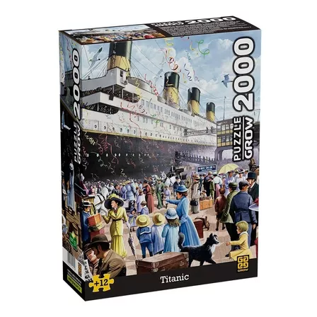 Puzzle 2000 Peças Titanic Grow