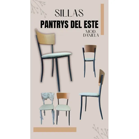 Sillas Pantrys Del Este Modelo Daniela Completamente Nuevas