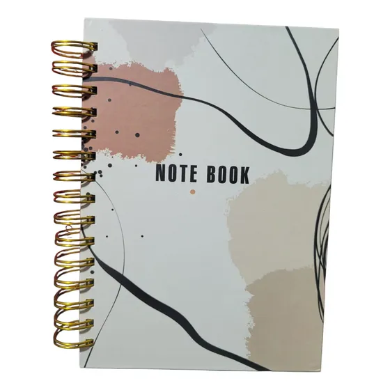 Cuaderno Agenda 5 Materias Cuadriculado Argollado Pasta Dura
