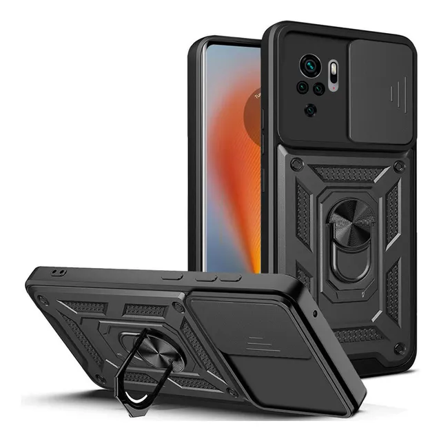 Estuche Antichoque Reforzado + Protector De Pantalla Para Xiaomi (hidrogel O Vidrio Cerámico)