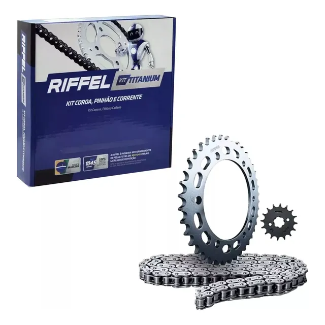 Kit Transmision Riffel Honda Xr Tornado 250 13/38 Fas Motos