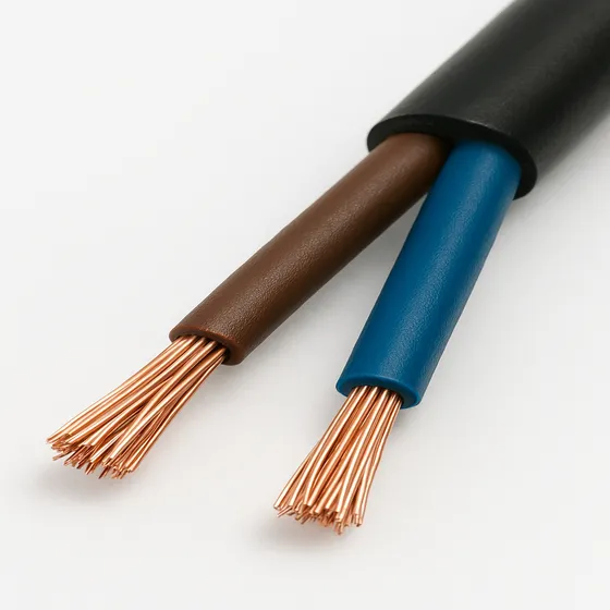 Fio Cabo Pp Elétrico Cobre 2 X 6mm Megatron 25metros