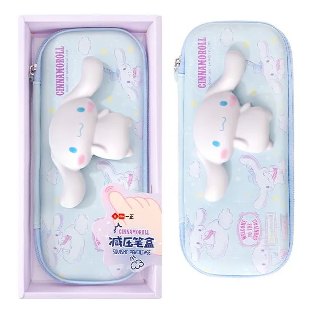 Cartuchera Sanrio Con Squishy Antiestrés Original