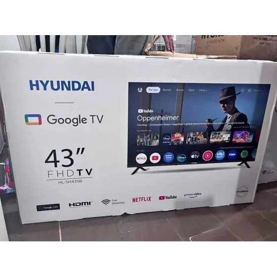 Televisor 43 Pulgadas Smart Tv Android 2025 Hyundai
