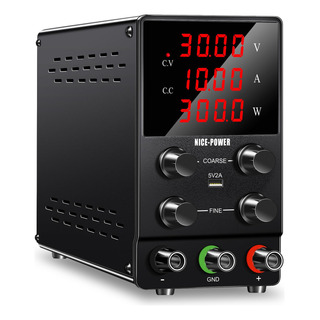 Fuente De Alimentación Cc Variable30v 10a Conmutación Ajusta Fuente De Alimentación Cc Variable30v 10a Conmutación Ajusta