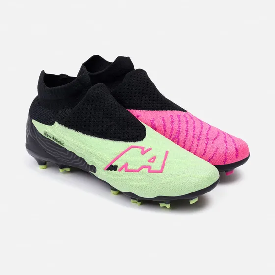 Zapatillas New Athletic Football Slabs66 Fucsia/verd Claro H