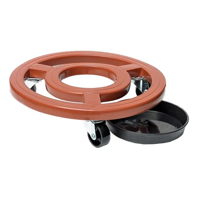 Base Plástica Matera Con Rodachina 27 Cm