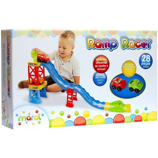 Ramp Racer Pista De Corrida 3 Em 1 Com 2 Carrinhos Infantil Ramp Racer Pista De Corrida 3 Em 1 Com 2 Carrinhos Infantil