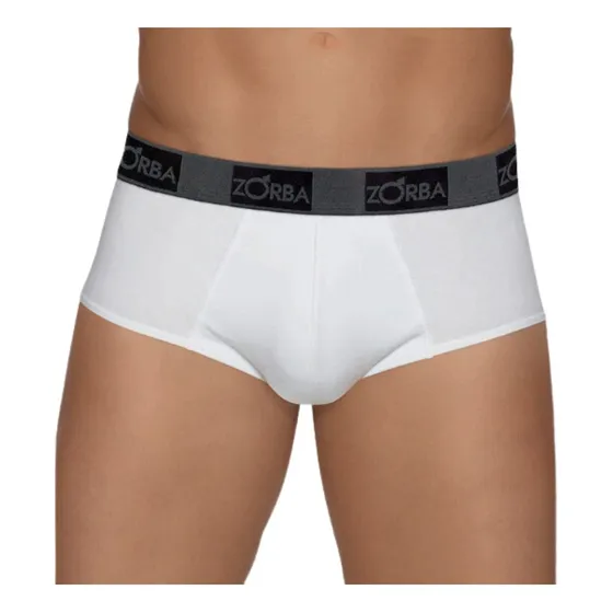 Cueca Slip Basica Zorba Original Confortavel 100% Algodao