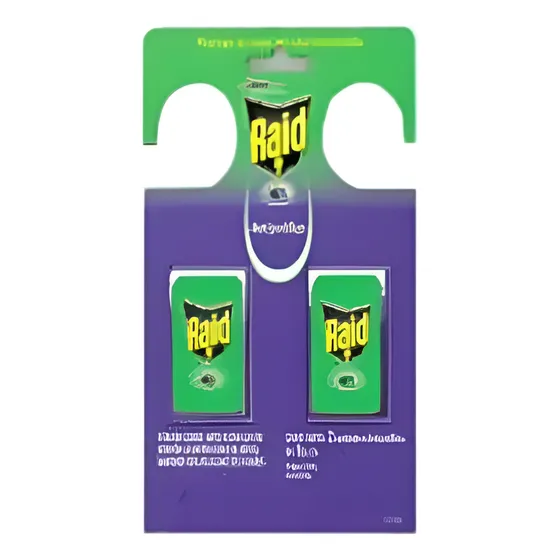 Raid Antipolilla Percha 2unidades