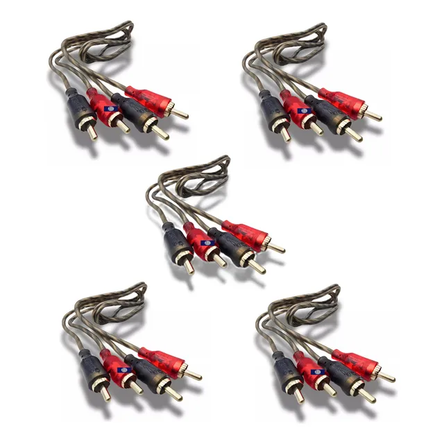 Cable Rca-rca 5.1m Krack Audio Rlr-17 Alta Calidad 5pz