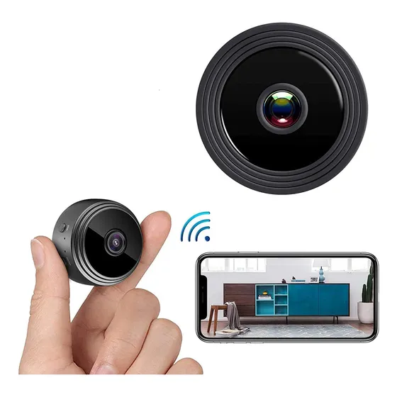 Mini Camara Inalambrica Wifi Detecta Movimiento Magnetica Hd
