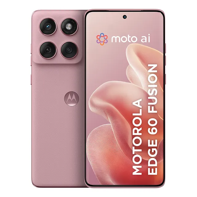 Smartphone Motorola Edge 60 Fusion 5g - 256gb 16gb (8gb Ram+8gb Ram Boost) 50mp Sony Ai Camera Ip68 Nfc - Rosa Smartphone Motorola Edge 60 Fusion 5g - 256gb 16gb (8gb Ram+8gb Ram Boost) 50mp Sony Ai Camera Ip68 Nfc - Rosa
