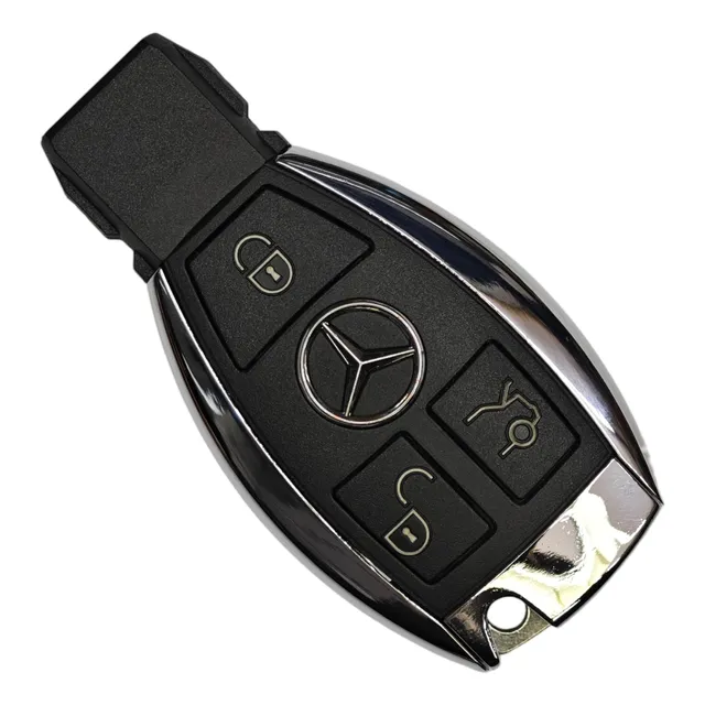 Carcasa Llave Mercedes Benz 3 Botones A Cla Gla Infrarroja