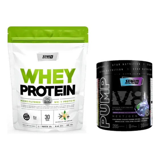 Combo Entrenamiento Intenso ( Whey Protein + Preentreno)
