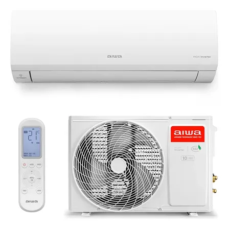 Ar-condicionado Aiwa High Inverter 12.000 Btus Quente/Frio Aws-ac-12qf Branco