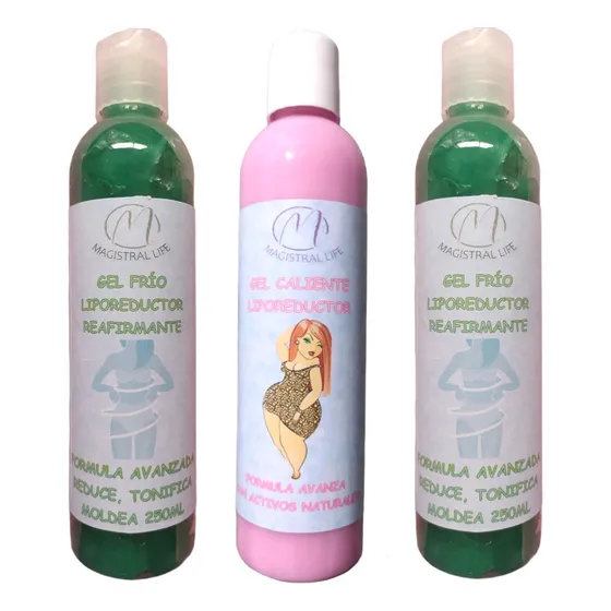 3 Gel Abdoplan Liporeductor De Cad - Unidad a $3333