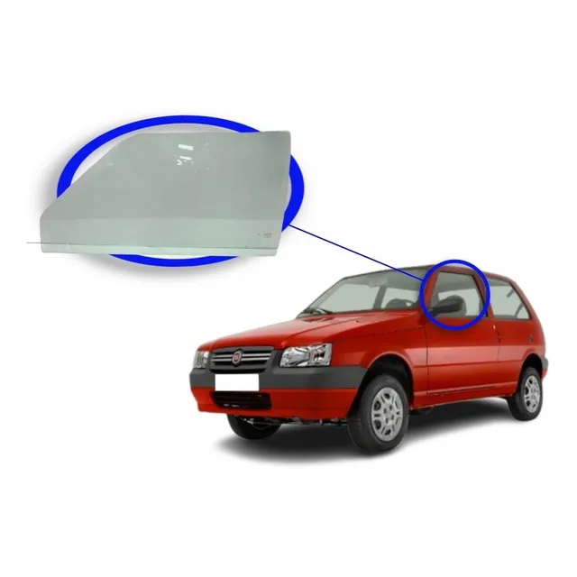 Vidro Porta Fiat Uno 2pt 1984 85 86 A 10 11 2012 (dianteiro)