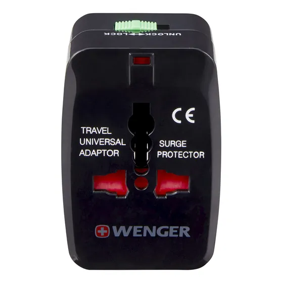 Wenger 604551 Adaptador De Viaje Globales, Universal, Color