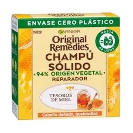 Champú Sólido Original Remedies Garnier Repararador