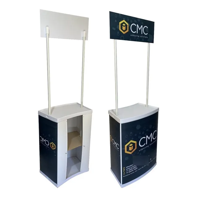 Balcão Promocional Pdv Desmontável Degustação Stand