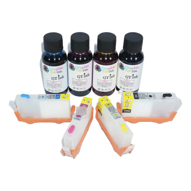 Cartucho Compatible Rellenable Hp 670 Hp Deskjet 3525 5525