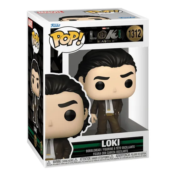 Pop Marvel: Loki T2- Fig. Cabeza Oscilante - Funko - 72169