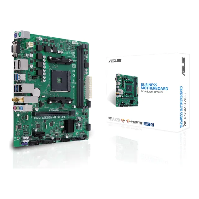 Mother Amd Asus Pro A320m-r  Wifi Bluetooth  Am4 Versión Box