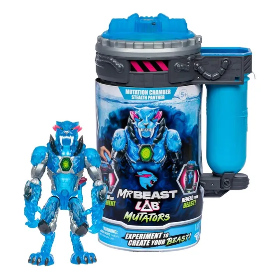 Muñeco Mr Beast Lab Mutators Crea Tu Bestia Mutante Mrbeast