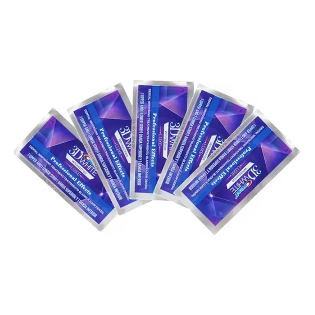 Crest 3d Tiras Bandas Blanqueadoras Dientes Blancos 1 Und