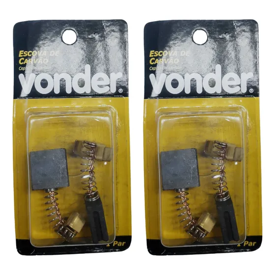 Dois Pares Carvão P/ Serra Circular Vonder Scv1810/scm-1800