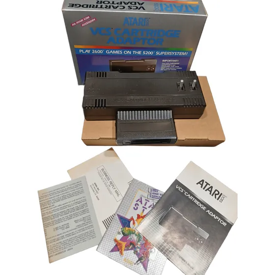 Adaptador Para Atari 5200 2600 Vcs Cartridge